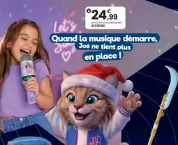 JouéClub Micro karaoké bluetooth - finale k-pop demon hunters offre