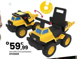 JouéClub Porteur transformable 2 en 1 camion benne offre
