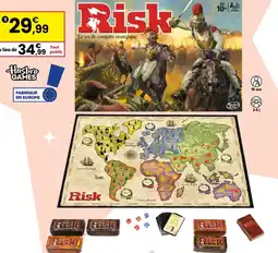 JouéClub Hasbro games risk offre