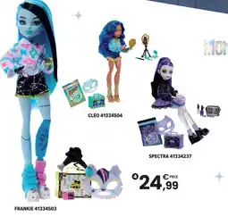 JouéClub Monster high poupée secrets de beauté offre