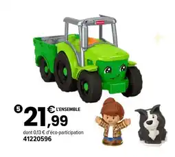 JouéClub Le tracteur des little people offre