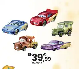 JouéClub Disney cars pack 5 véhicules anniversaire cars offre