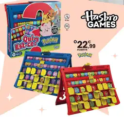 JouéClub Hasbro games qui est-ce ? pokémon offre