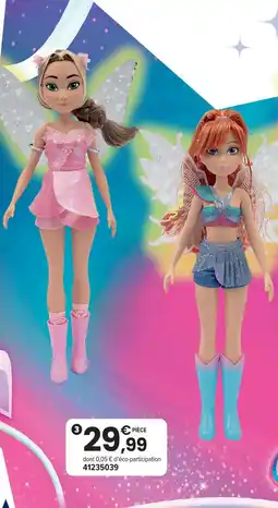 JouéClub Winx - poupée ailes lumineuses offre