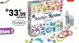JouéClub Sentosphère l’atelier de bijoux résine & inclusion offre