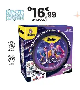 JouéClub Asmodee dobble k-pop demon hunters offre