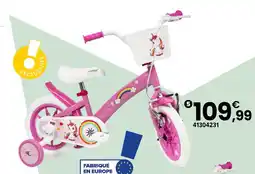 JouéClub Vélo licorne 12 pouces | 3 ans offre