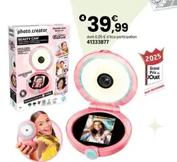 JouéClub Beauty cam’ offre