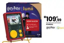 JouéClub Lunii coffret flam x harry potter offre