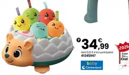 JouéClub Clementoni hérisson en action balles et cavale ! offre