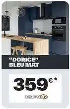 Brico Dépôt Dorice bleu mat offre