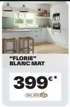 Brico Dépôt Florie blanc mat offre