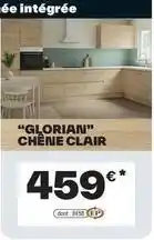 Brico Dépôt Glorian chêne clair offre