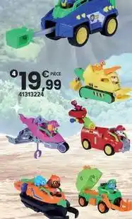 JouéClub Paw patrol - vehicule et figurine offre