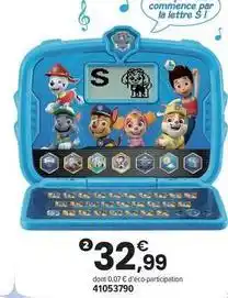 JouéClub Vtech - mon ordi tablette educatif offre