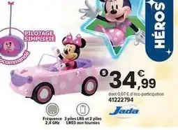 JouéClub Jada - minnie radiocommande roadster offre