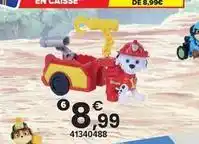 JouéClub Paw patrol - pack figurine et outils marcus offre