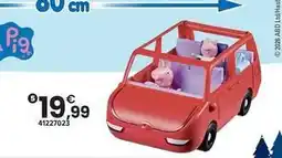 JouéClub Peppa pig - big family car offre