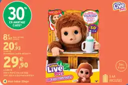 Intermarché Express Little Live Pets Mon bébé Singe offre