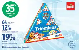 Intermarché Express Goliath Triominos junior Pat' Patrouille offre