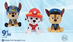 Intermarché Contact Pat' Patrouille Peluche offre