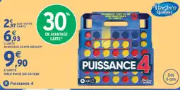 Intermarché Contact Hasbro Gaming Puissance 4 offre