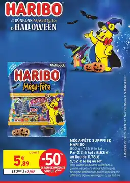 Intermarché Express HARIBO MÉGA-FÊTE offre