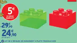 Intermarché Contact LEGO BRIQUES DE RANGEMENT offre