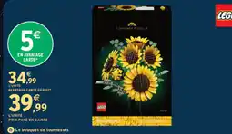 Intermarché Express LEGO Le bouquet de tournesols offre