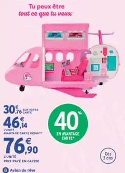 Intermarché Contact Avion de rêve offre