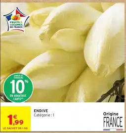 Intermarché Express Endive offre