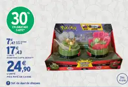 Intermarché Express Pokémon Set de duel de disques offre