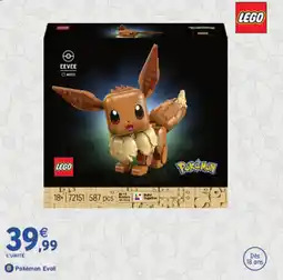 Intermarché Express Lego pokemon eevee offre
