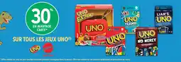 Intermarché Contact Uno mattel games offre
