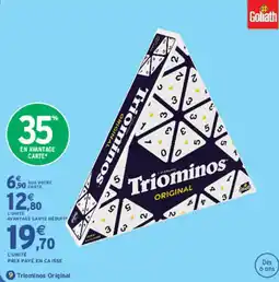 Intermarché Contact Goliath Triominos Original offre