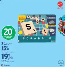 Intermarché Contact Scrabble offre