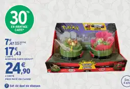 Intermarché Contact Pokémon Set de duel de disques offre