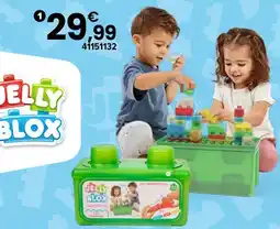 JouéClub Jelly blox boîte de rangement jelly blox offre