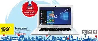 Carrefour Ordinateur portable offre