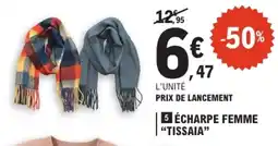 E.Leclerc Tissaia Écharpe Femme offre