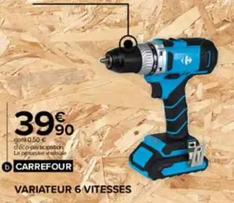 Carrefour Perceuse visseuse 20V Carrefour offre