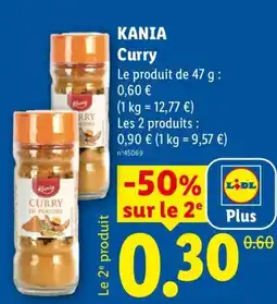 Lidl KANIA Curry offre
