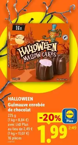 Lidl Halloween Mallow Cakes offre