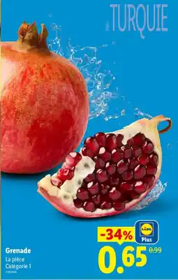 Lidl Grenade offre