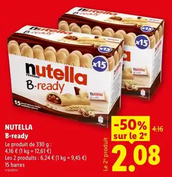 Nutella B-ready