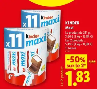 Kinder Maxi