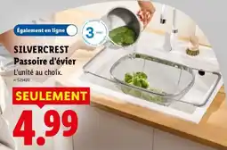 Lidl SILVERCREST Passoire d'évier offre