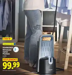 Lidl SILVERCREST Défroisseur vapeur Premium offre