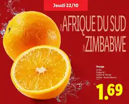 Lidl Orange offre