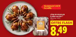Lidl L'Étal du Volailleur Cailles offre